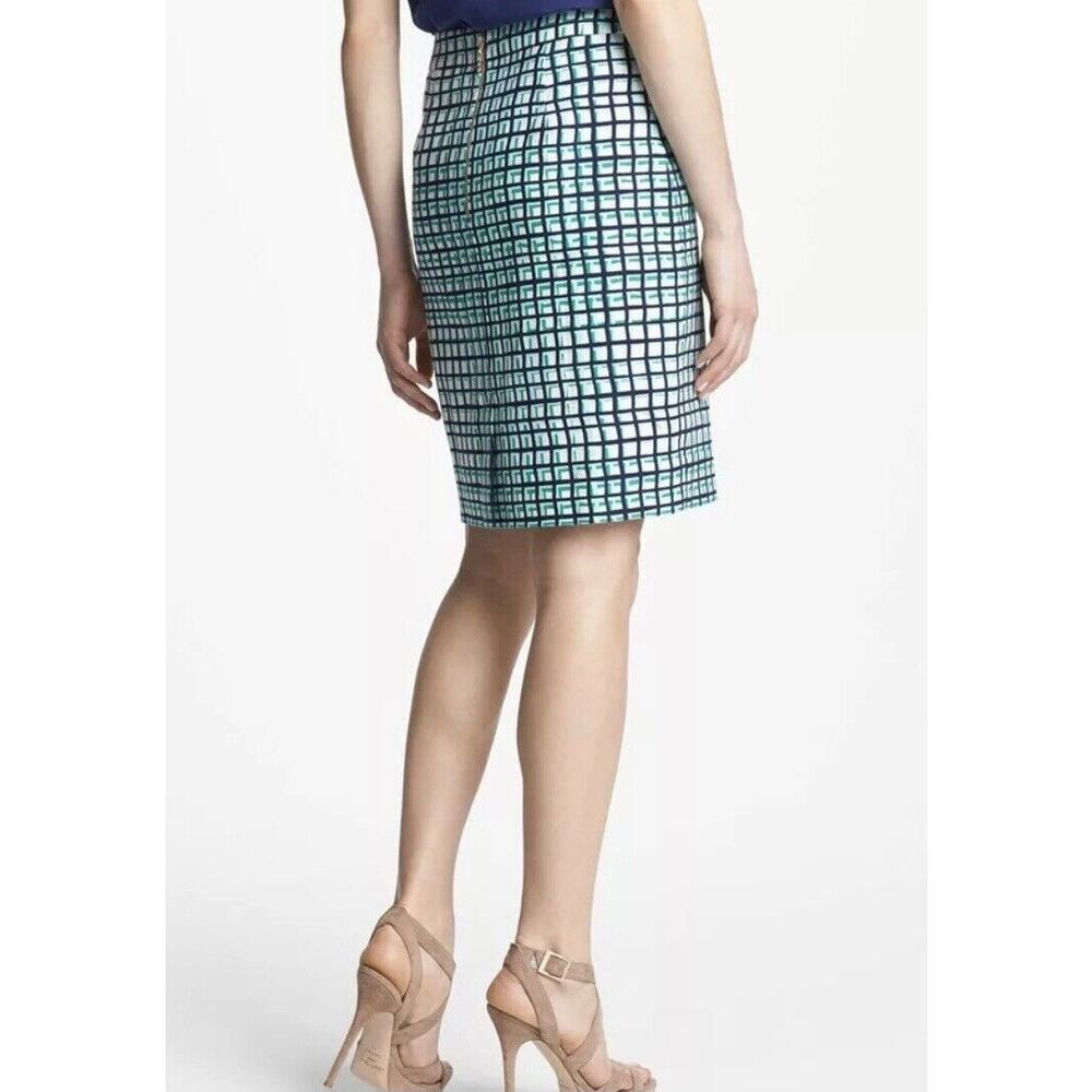 Kate Spade Judy Check Plaid Pencil Skirt Size 0 - Picture 2 of 12